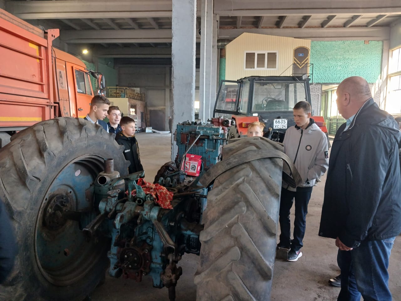 Экскурсия в филиал Минусинского сельскохозяйственного колледжа.